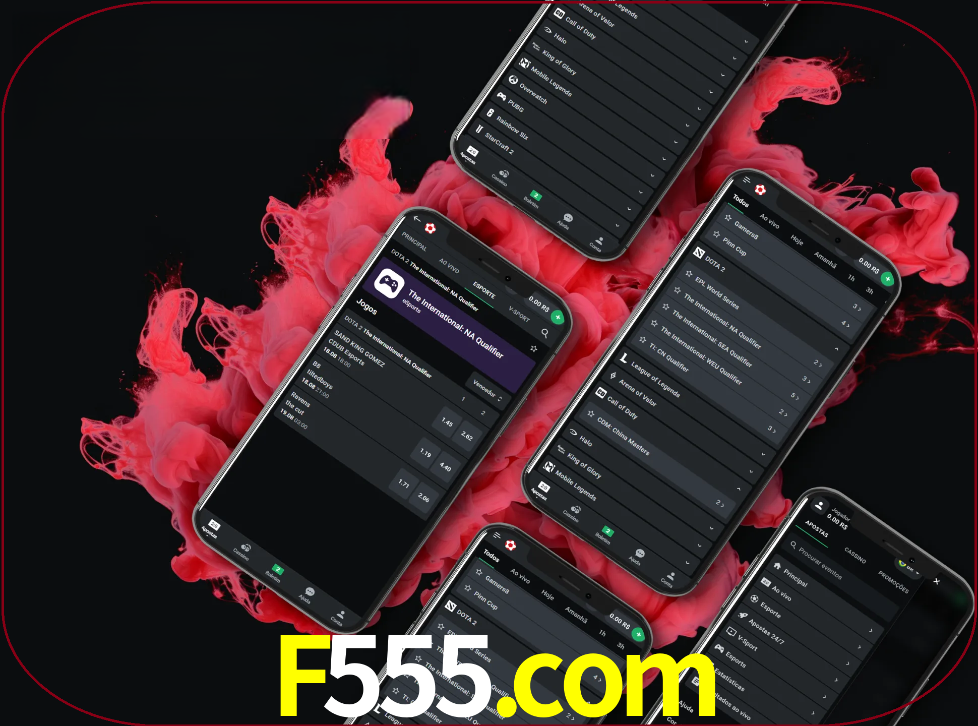 Se o seu smartphone não for compatível com a aplicação, esta opção do f555 ajudá-lo-á a desfrutar do jogo.